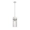 Z-Lite Fontaine 1 Light Pendant, Polished Nickel & Clear 3035P6-PN - alternate 7